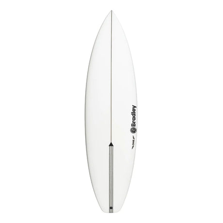 Christiaan Bradley The One 5ft 11 (27.5L) Surfboard Futures - White-Hardboards-troggs.com