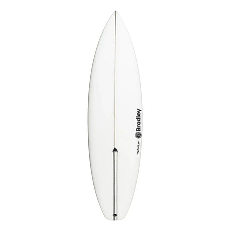 Christiaan Bradley The One 6ft 00 (28.2L) Surfboard Futures - White-Hardboards-troggs.com