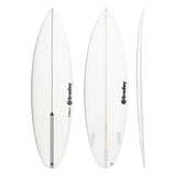 Christiaan Bradley The One 6ft 00 (30.5L) Surfboard Futures - White-Hardboards-troggs.com