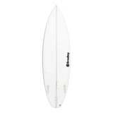 Christiaan Bradley The One 6ft 01 (32L) Surfboard Futures - White-Hardboards-troggs.com