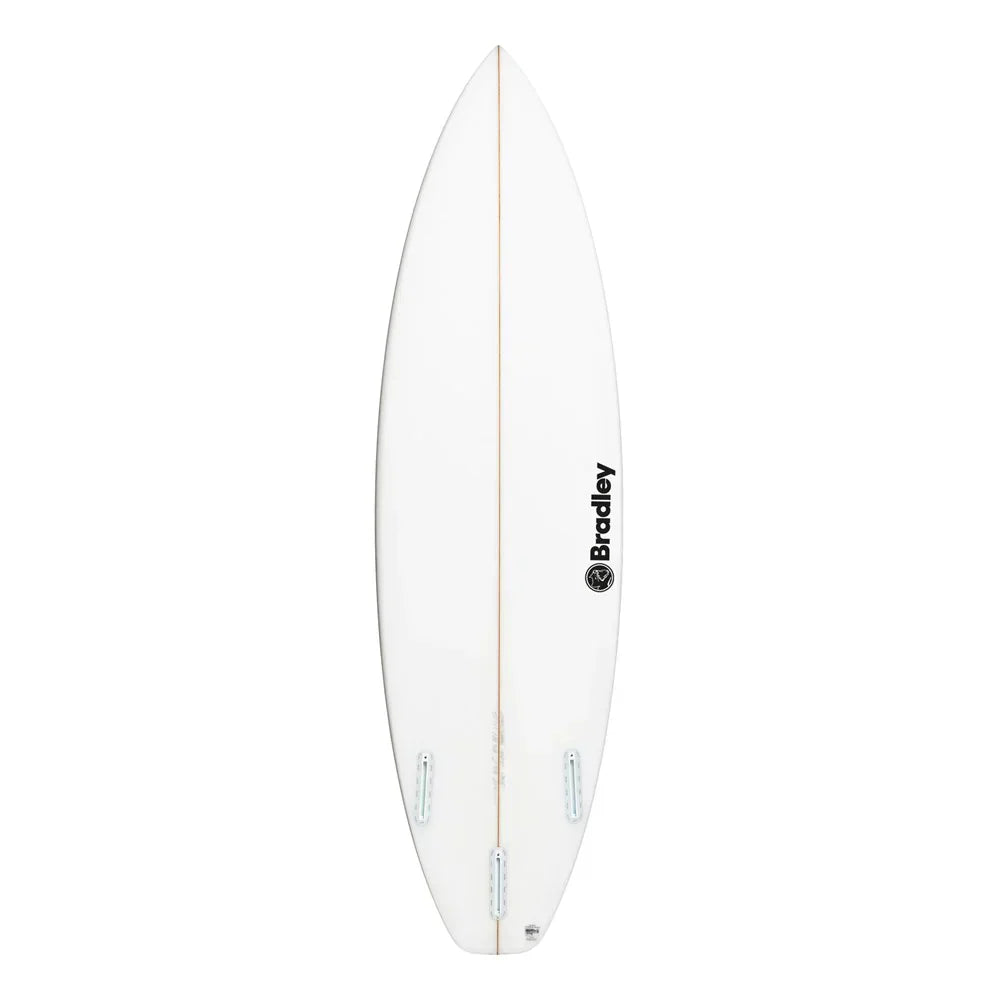 Christiaan Bradley The One 6ft 03 (31.9L) Surfboard Futures - White-Hardboards-troggs.com