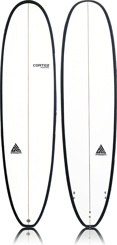 Cortez Fugitive Surfboard FCS - White-Hardboards-troggs.com