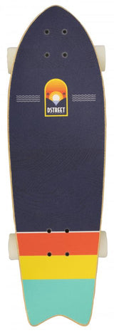 D-Street Coda 29in Surf Skate - Multi-Skateboards-troggs.com