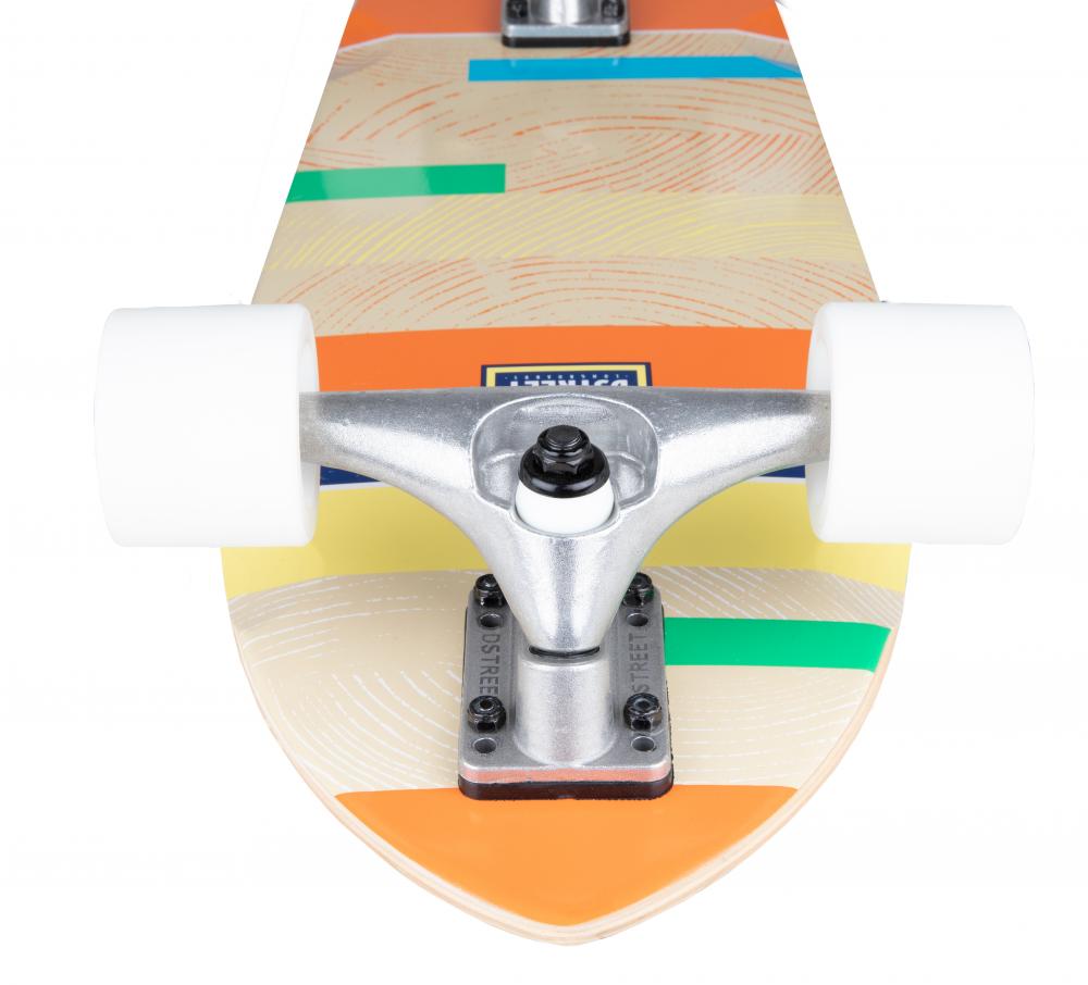 D-Street Coda 29in Surf Skate - Multi-Skateboards-troggs.com