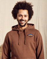 Saltrock Dimensions Pop Colour Hoodie - Brown