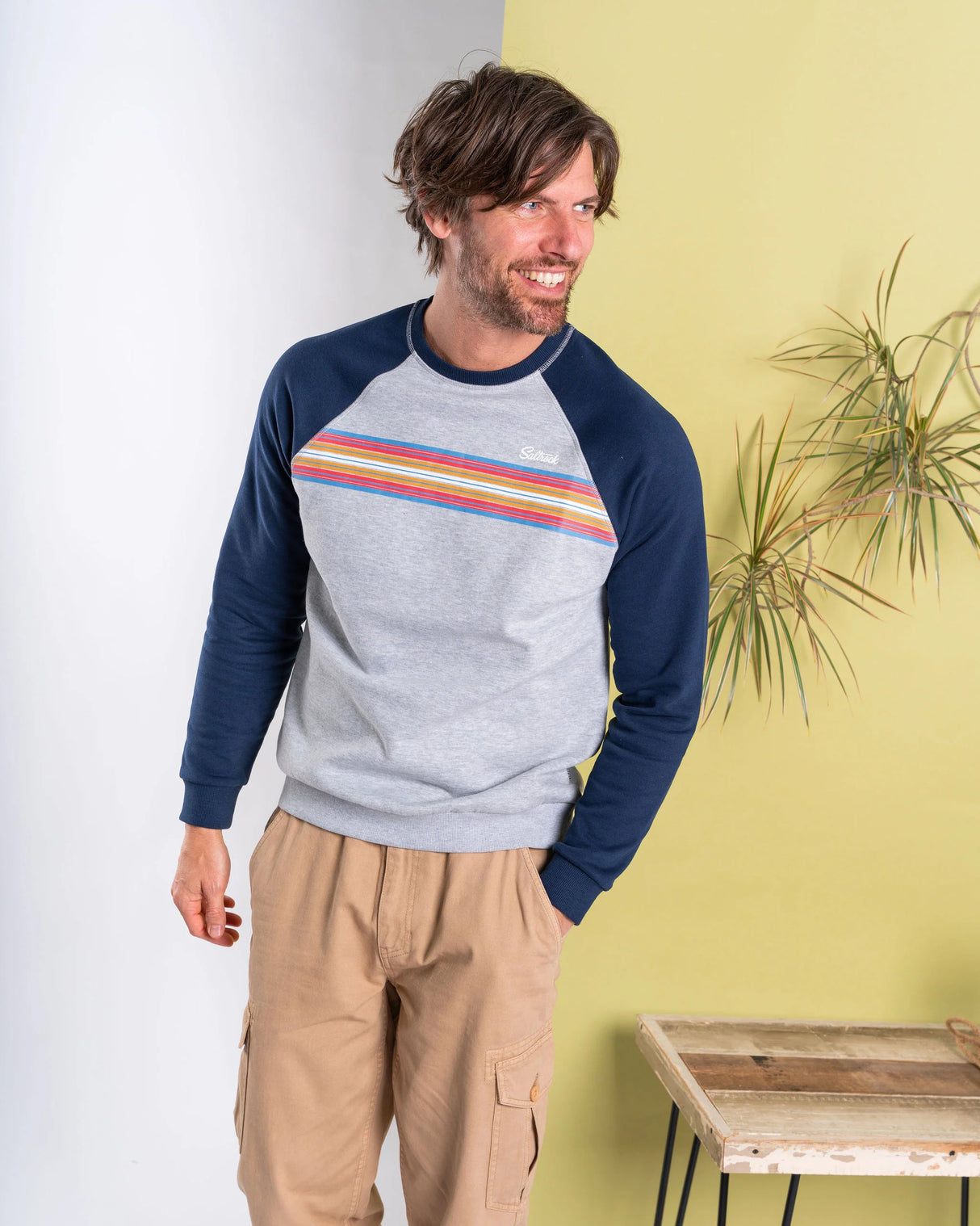 Saltrock Classic Stripe Raglan Sweatshirt