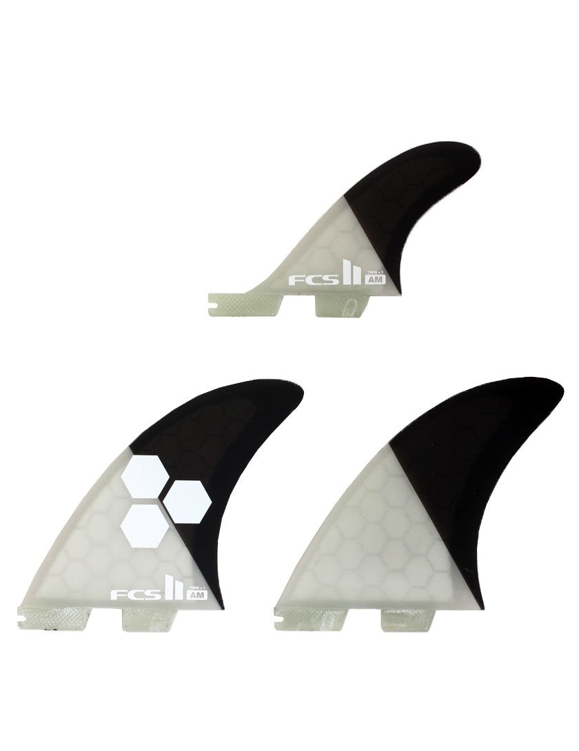 FCS 2 AM PC Twin +1 Fin - XLarge-Surfboard Accessories-troggs.com