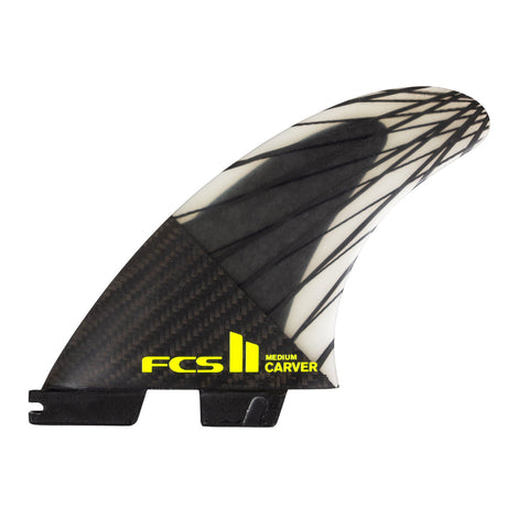 FCS 2 Carver PC Carbon Thruster Fins - Medium-Surfboard Accessories-troggs.com