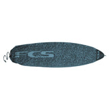 FCS Stretch Funboard Cover - Stone Blue-troggs.com