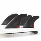 FCS 2 H4 Smoke Quad Rear Fins