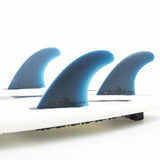 FCS 2  Performer Neo Glass EcoBlend Thruster Fins - Pacific