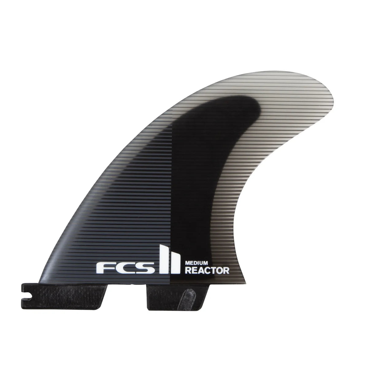 FCS 2  Reactor PC Thruster Fins - Charcoal/Black