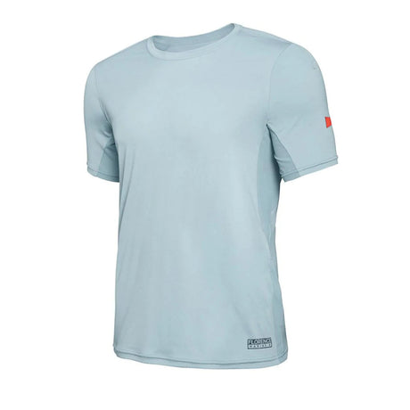 Florence Marine X S/S UPF Shirt - Steel Blue-Rash Vests & Thermal Vests-troggs.com