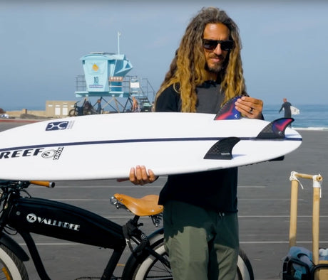 Futures Rob Machado Pivot Blackstix Thruster Fins - Large-Surfboard Accessories-troggs.com