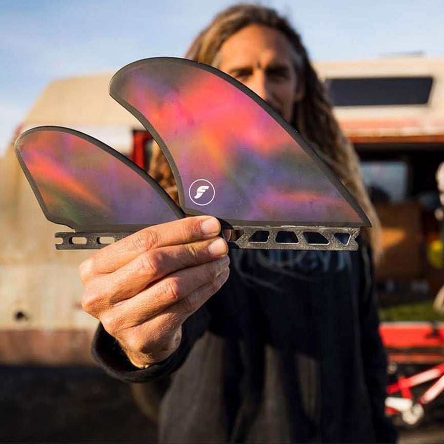 Futures Rob Machado Signature Quad Black/Swirl – troggs.com