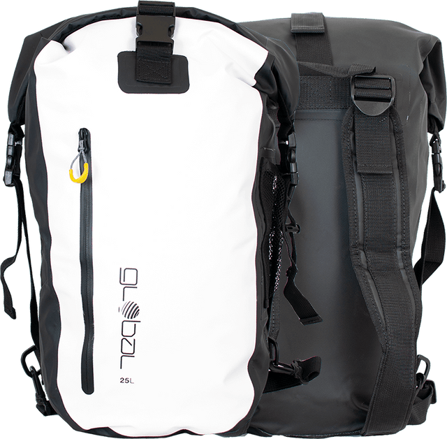 Global 25L Dry Bag - White-Dry Bags-troggs.com