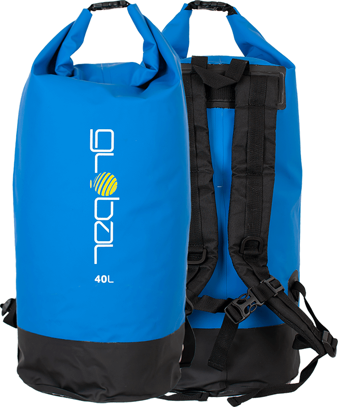 Global 40L Dry Bag - Blue-Wet & Dry Bags-troggs.com