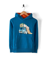 Saltrock Kids Halfcab Pop Hoodie - Blue