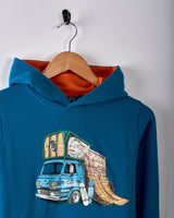 Saltrock Kids Halfcab Pop Hoodie - Blue