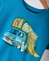 Saltrock Kids Half Cab T-Shirt - Blue