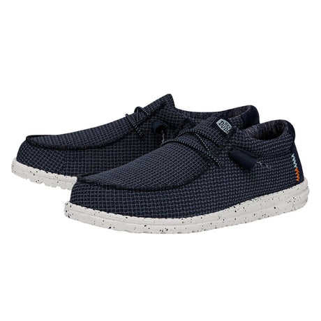 HEYDUDE Wally Sport Mesh Shoe - Navy-Footwear-troggs.com