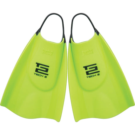 Hydro Tech 2 Swim Fins - Acid Yellow-Swim & Snorkel Accessories-troggs.com