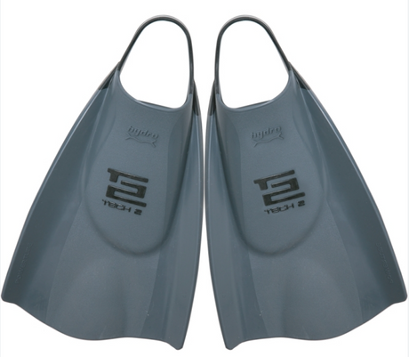 Hydro Tech 2 Swim Fins - Gun Grey-Swim & Snorkel Accessories-troggs.com