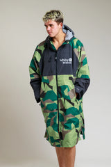 White Water Hard Shell Changing Robe - Camo