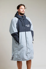 White Water Hard Shell Changing Robe - Steel Grey