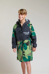 White Water Kids Hard Shell Changing Robe - Camo