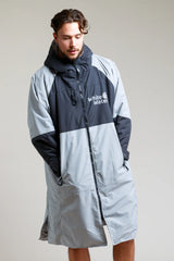 White Water Hard Shell Changing Robe - Steel Grey