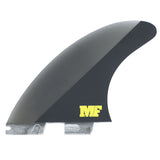 FCS 2 Mick Fanning PG Carver Thruster Fins - Black/Acid