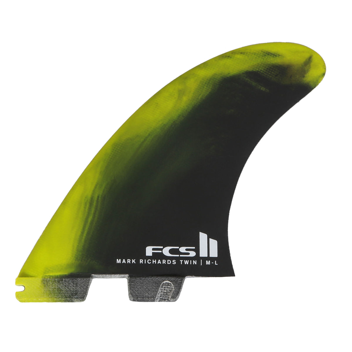 FCS 2 MR PC Twin + Stabilizer Fins - XLarge