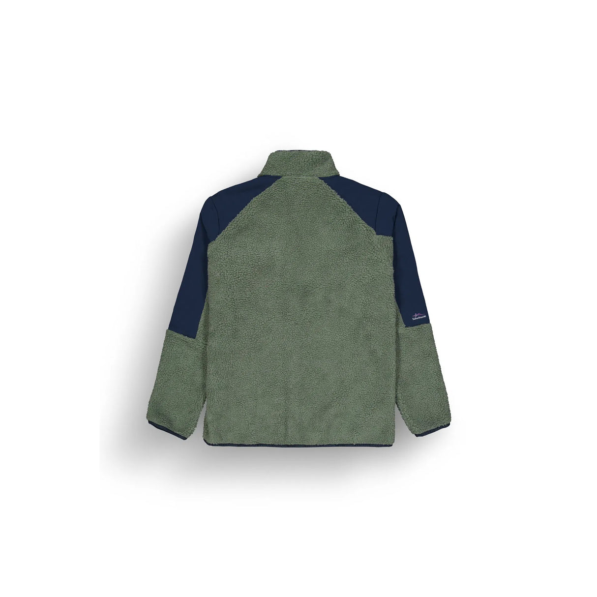 Picture Quilchena Zip Fleece - Green Spray/Dark Blue