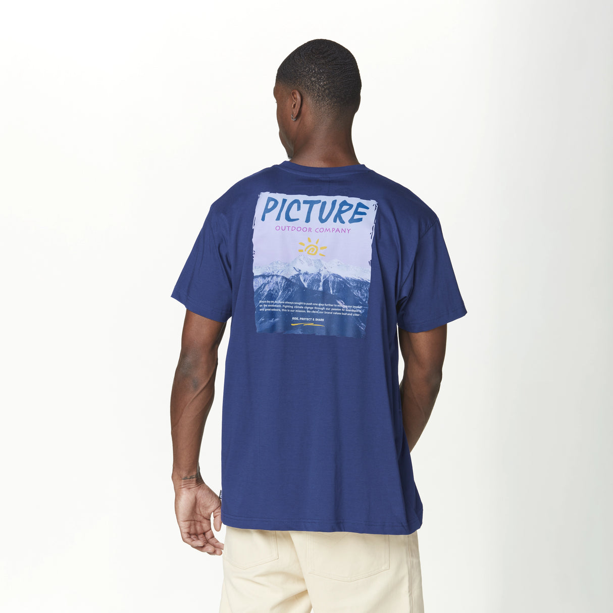 Picture Natamo T-Shirt - Blueprint