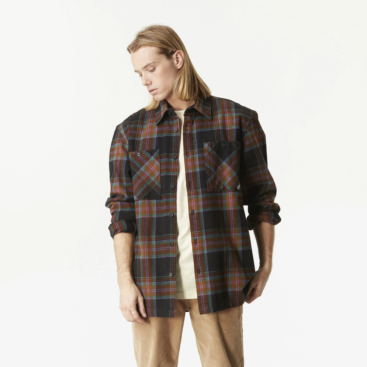 Picture Relowa Shirt - Plaid Black