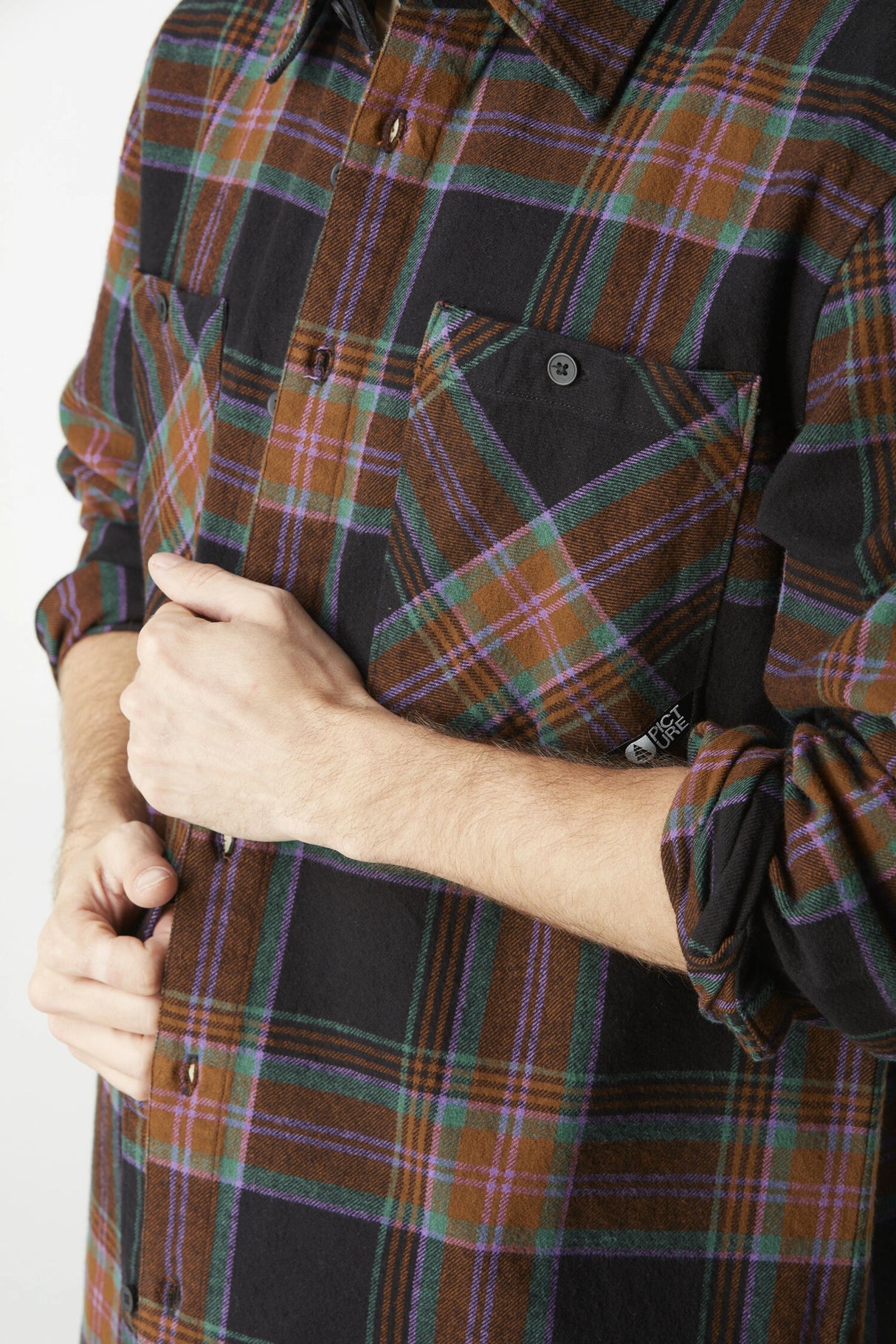 Picture Relowa Shirt - Plaid Black