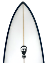 Mark Phipps One Bad Egg 6'8 Surfboard Futures - Navy-Hardboards-troggs.com