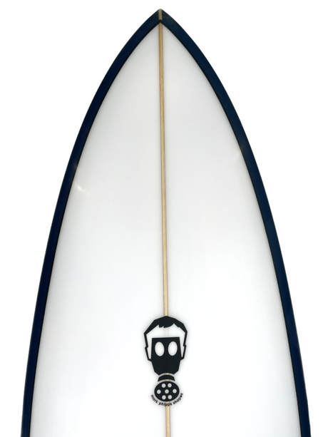 Mark Phipps One Bad Egg 6'8 Surfboard Futures - Navy-Hardboards-troggs.com