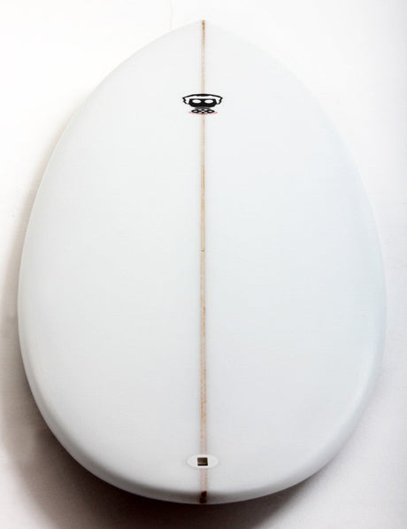 Mark Phipps One Bad Egg 7'0 Surfboard - White-Surfboards-troggs.com