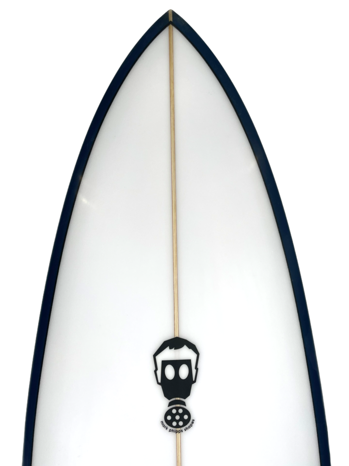 Mark Phipps One Bad Egg 8'0 Surfboard Futures - Navy-Hardboards-troggs.com