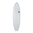 NSP Elements HDT Fish Surfboard Futures - White-Hardboards-troggs.com