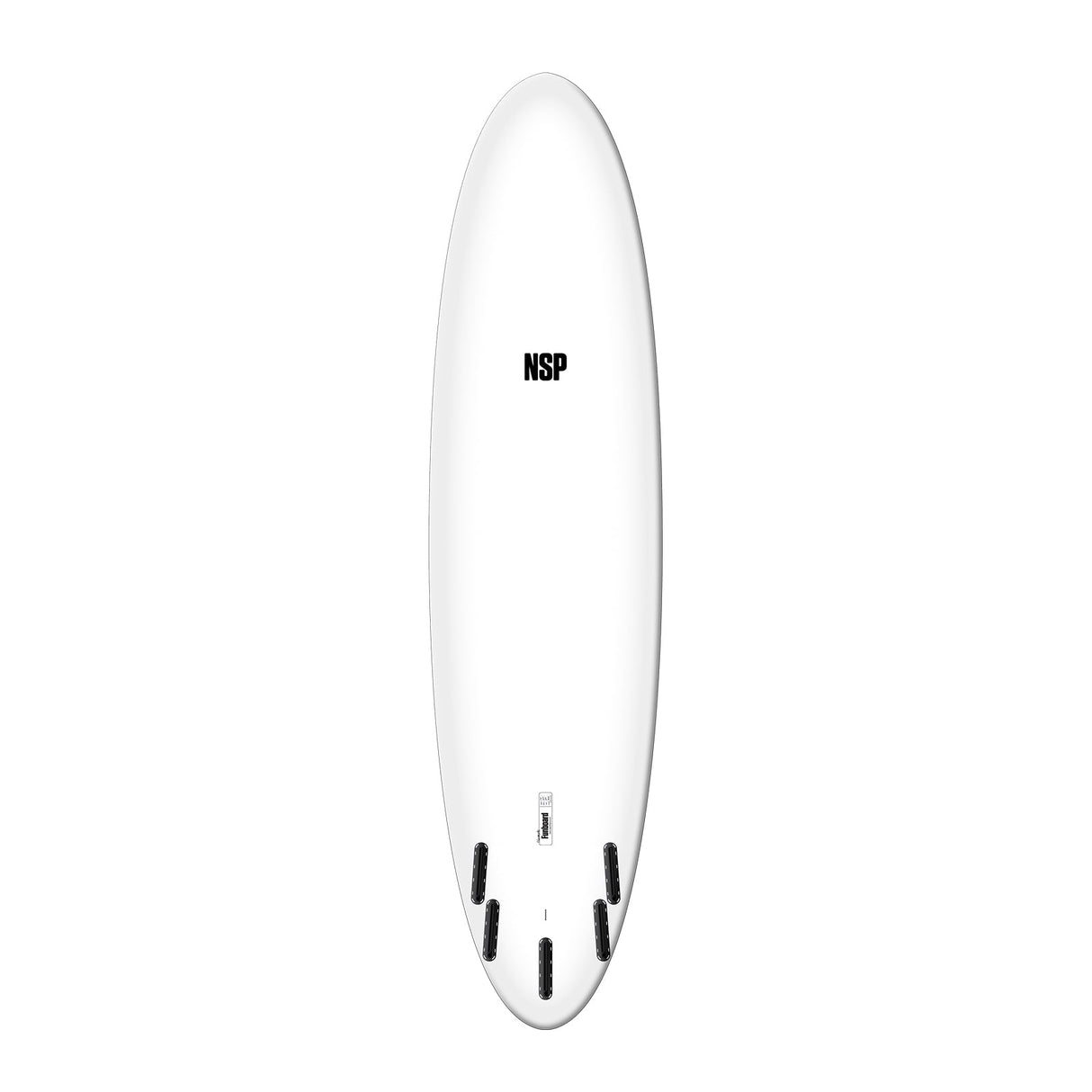 NSP Elements HDT Fun Surfboard Futures - White-Hardboards-troggs.com