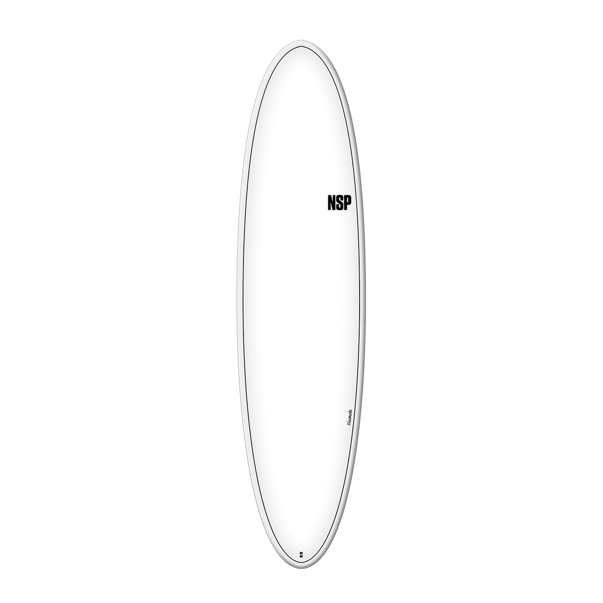 NSP Elements HDT Fun Surfboard Futures - White-Hardboards-troggs.com