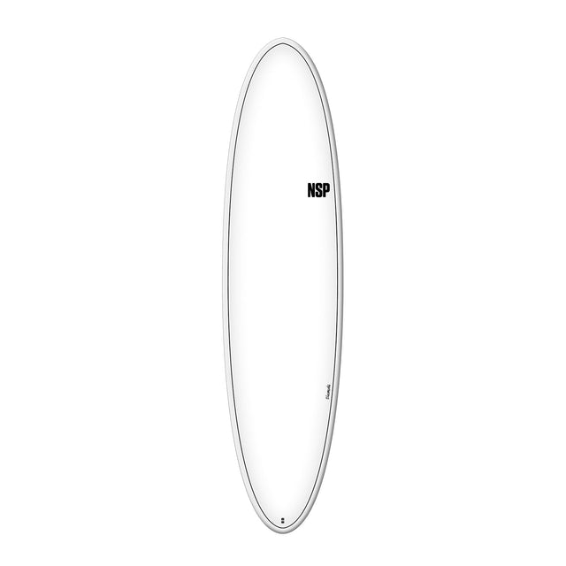 NSP Elements HDT Fun Surfboard Futures - White-Hardboards-troggs.com