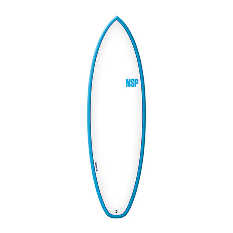 NSP Elements Tinder D8 Surfboard Futures - Blue-Hardboards-troggs.com