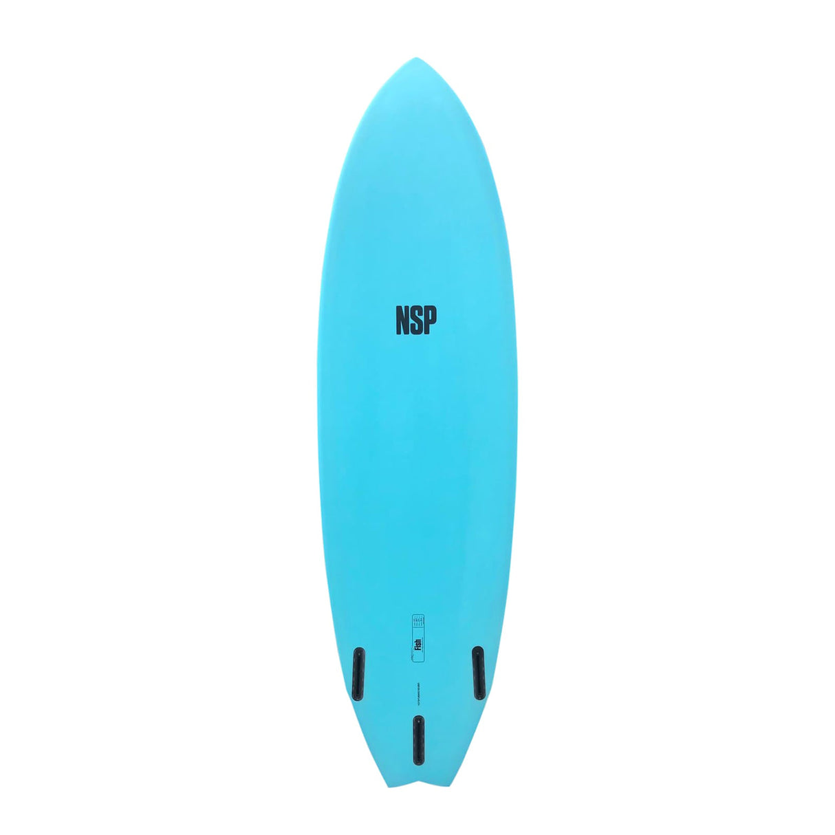 NSP Protech Fish Surfboard Futures - Blue Tint-Hardboards-troggs.com