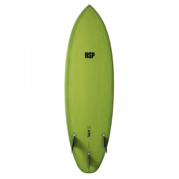 NSP Protech Tinder D8 Surfboard Futures - Green-Hardboards-troggs.com