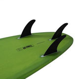 NSP Protech Tinder D8 Surfboard Futures - Green-Hardboards-troggs.com