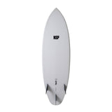 NSP Protech Tinder D8 Surfboard Futures - White-Hardboards-troggs.com